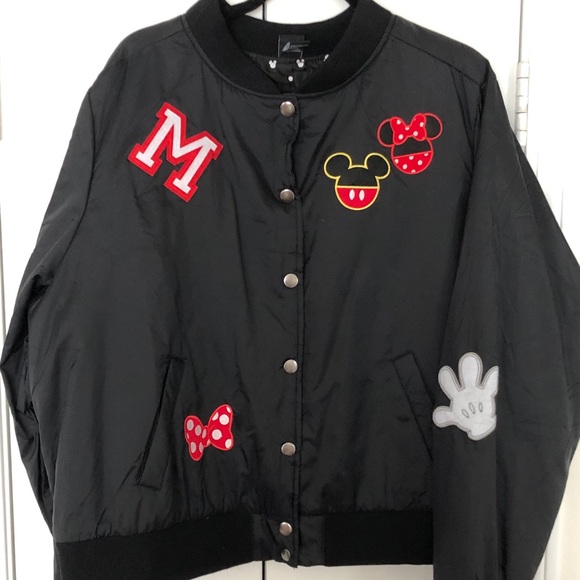 plus size mickey mouse jacket